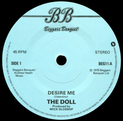 The Doll : Desire Me (2x7", Single, Ltd, Gat)