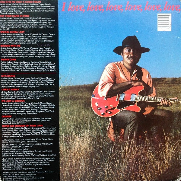 Arthur Adams : I Love, Love, Love, Love, Love, Love, Love My Lady (LP, Album)