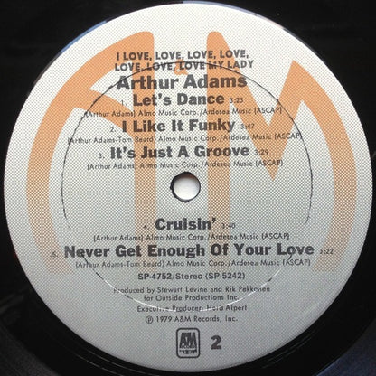Arthur Adams : I Love, Love, Love, Love, Love, Love, Love My Lady (LP, Album)