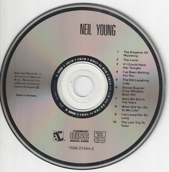 Neil Young : Neil Young (CD, Album, RE, WME)