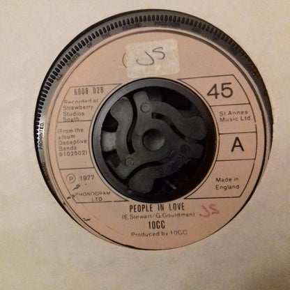 10CC : People In Love (7", Single, Mou)