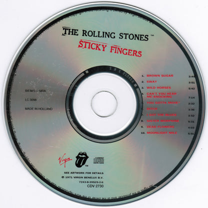 The Rolling Stones : Sticky Fingers (CD, Album, RE, RM, RP)
