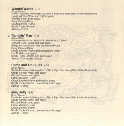 The Allman Brothers Band : Brothers And Sisters (CD, Album, Enh, RE, RM, Ori)