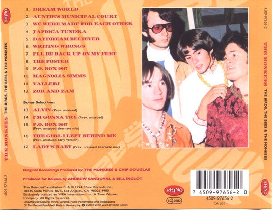 The Monkees : The Birds, The Bees & The Monkees (CD, Album, RE)