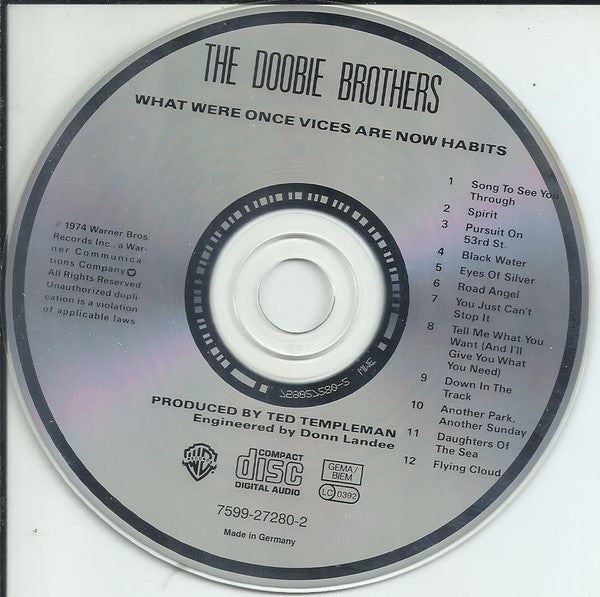 The Doobie Brothers : What Were Once Vices Are Now Habits (CD, Album, RE)