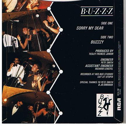 Buzzz (2) : Sorry My Dear (7", Single)