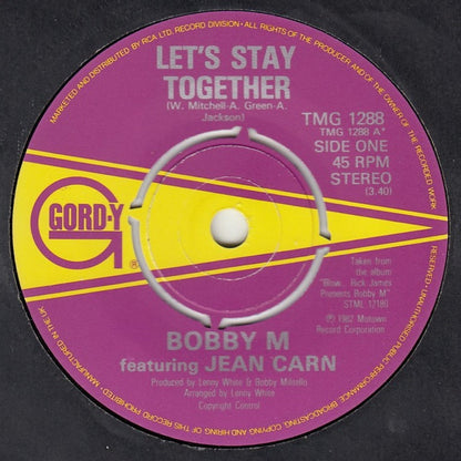 Bobby Militello Featuring Jean Carn : Let's Stay Together (7", Single)