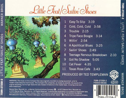 Little Feat : Sailin' Shoes (CD, Album, RE, RM)