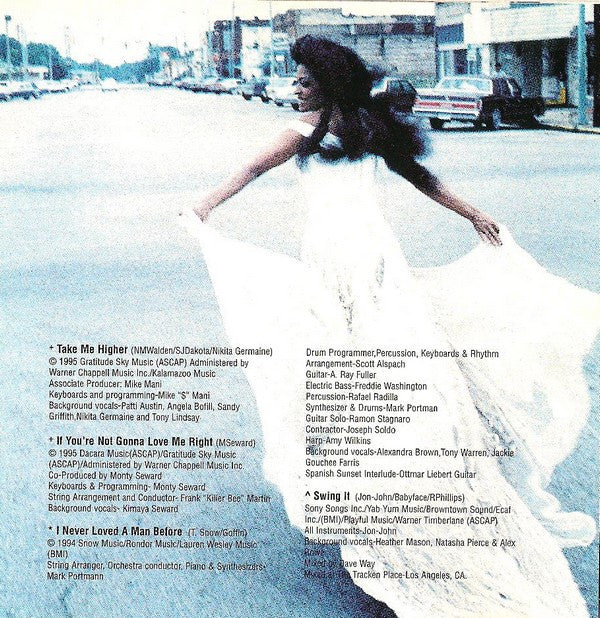 Diana Ross : Take Me Higher (CD, Album)