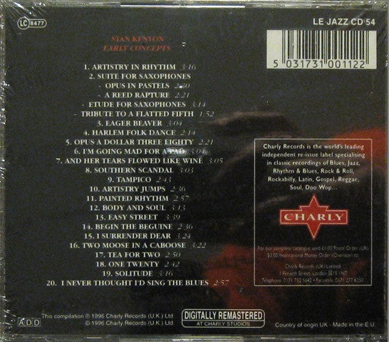 Stan Kenton : Early Concepts (CD, Comp, RM)