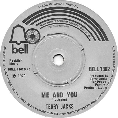 Terry Jacks : If You Go Away (7", Single)