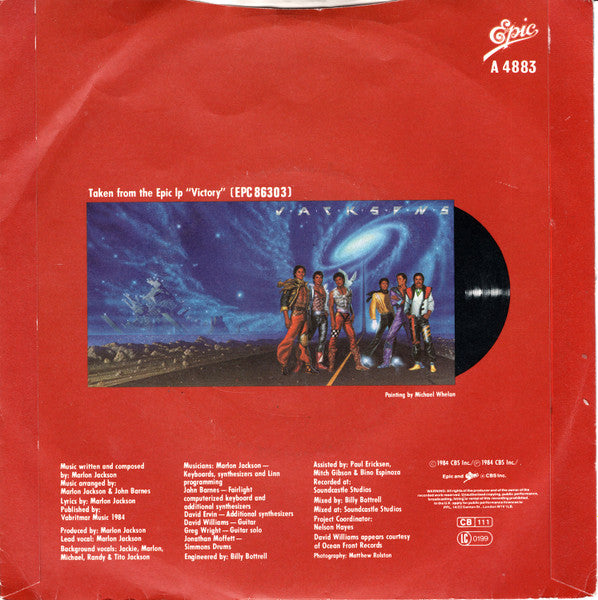 The Jacksons : Body (7", Inj)