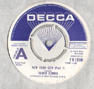 Tabou Combo : New York City (7", Promo)