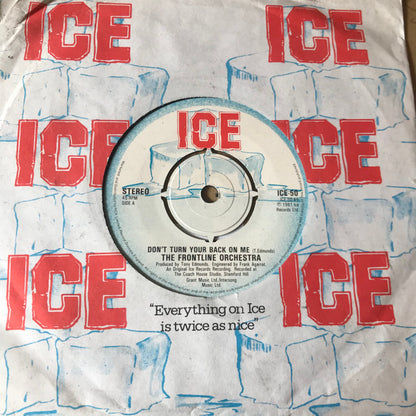Frontline Orchestra : Don't Turn Your Back On Me  (7", Single)