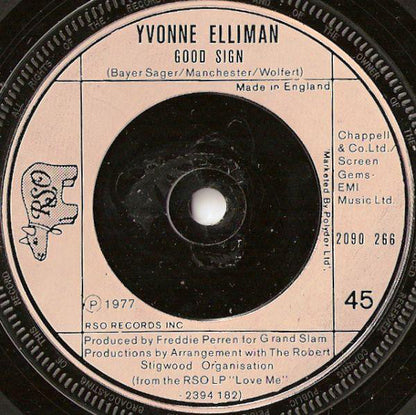 Yvonne Elliman : If I Can't Have You (7", Single, Inj)