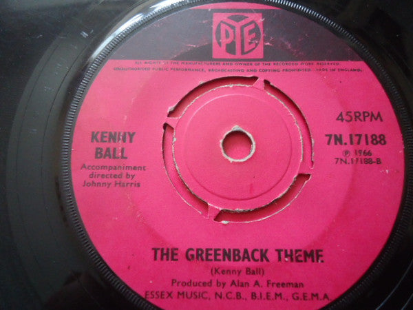 Kenny Ball : Red Square (7")