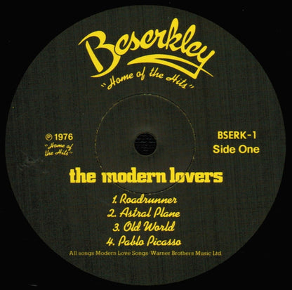 The Modern Lovers : The Modern Lovers (LP, Album)