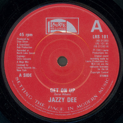 Jazzy Dee : Get On Up (7")