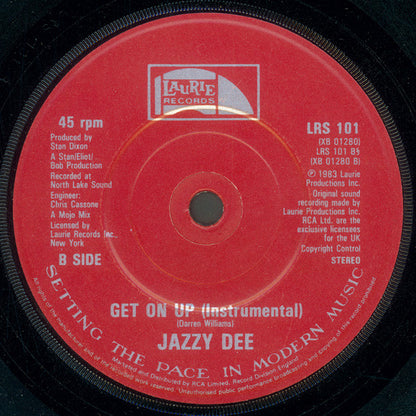 Jazzy Dee : Get On Up (7")