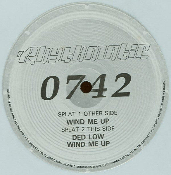 Rhythmatic : Wind Me Up (12", Promo, Whi)
