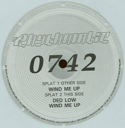 Rhythmatic : Wind Me Up (12", Promo, Whi)