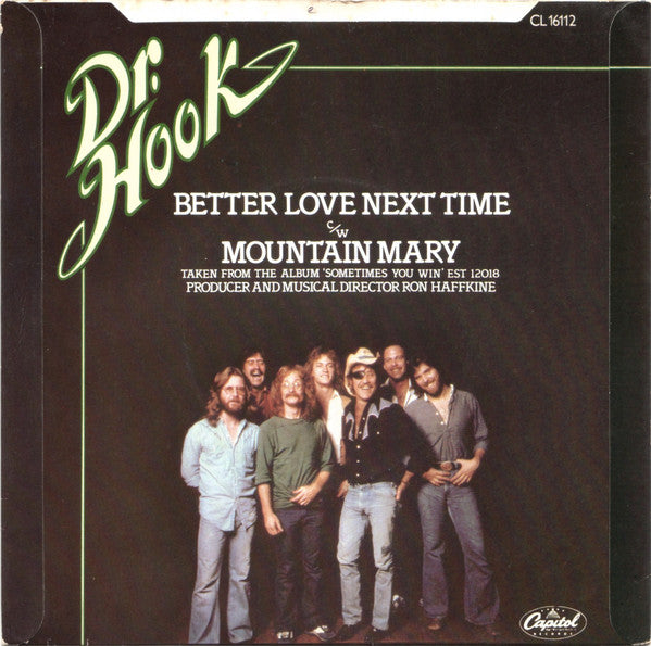 Dr. Hook : Better Love Next Time (7", Single, Pic)