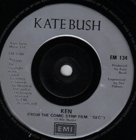 Kate Bush : Love And Anger (7", Single, Sil)