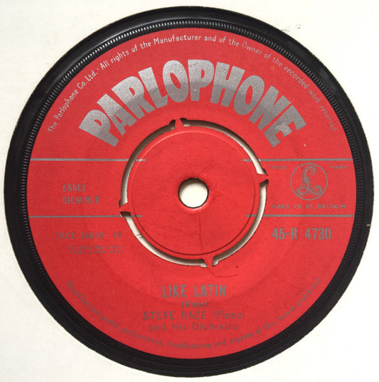 Steve Race And His Orchestra : Like Latin / In Paris, In Love (7", Single, Mono)