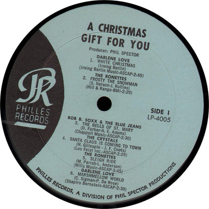Various : A Christmas Gift For You From Philles Records (LP, Album, Mono)