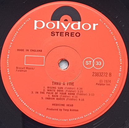 Medicine Head (2) : Thru' A Five (LP, Album)