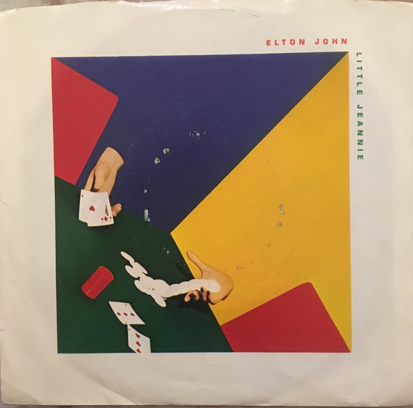 Elton John : Little Jeannie (7", Single)