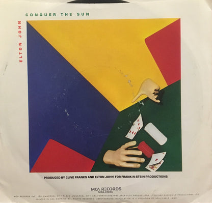 Elton John : Little Jeannie (7", Single)