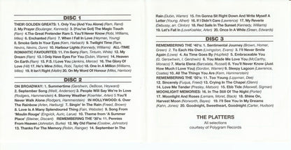The Platters : The Platters - Their Greatest Hits & Finest Performances (3xCD, Comp)
