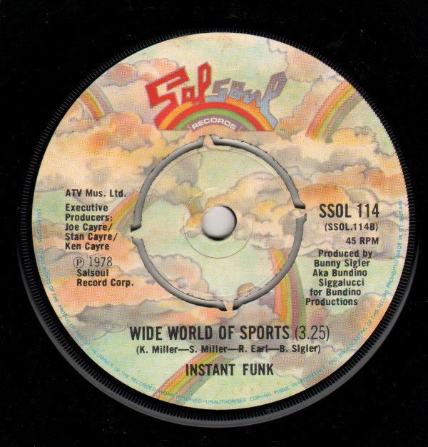 Instant Funk : Got My Mind Made Up (7", Single)