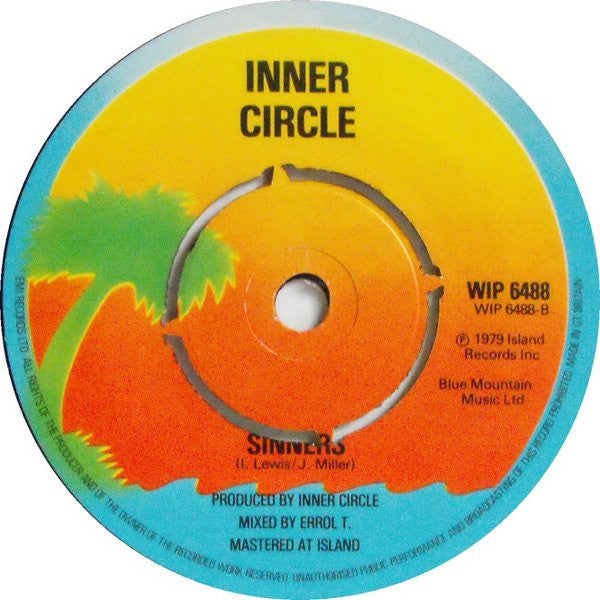 Inner Circle : Stop Breaking My Heart (7", Single)