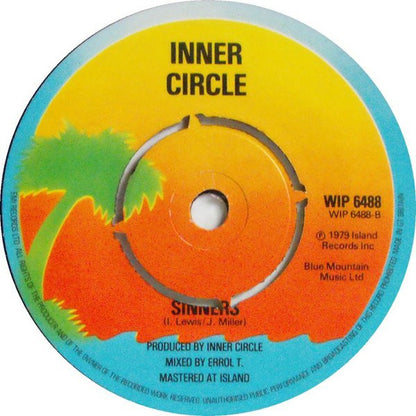 Inner Circle : Stop Breaking My Heart (7", Single)
