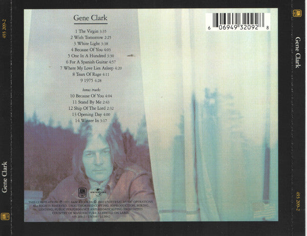 Gene Clark : White Light (CD, Album, RE, Uni)