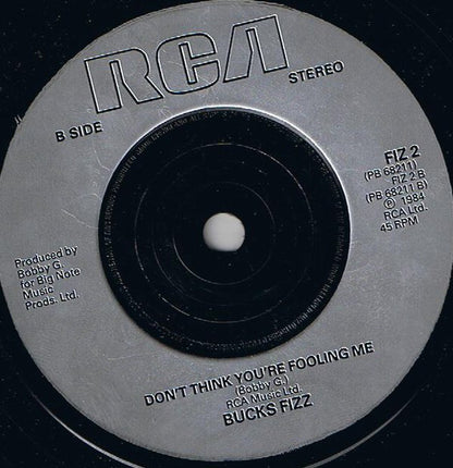 Bucks Fizz : Talking In Your Sleep (7", Single, Inj)