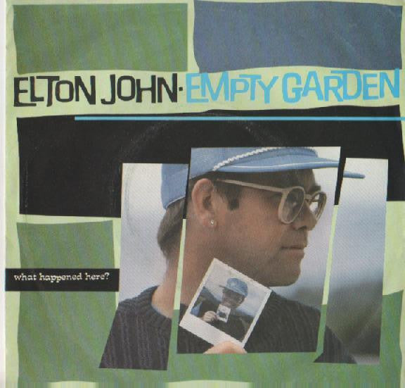 Elton John : Empty Garden (7", Single)