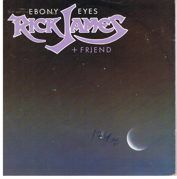 Rick James + Smokey Robinson : Ebony Eyes (7", Single)