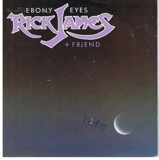 Rick James + Smokey Robinson : Ebony Eyes (7", Single)