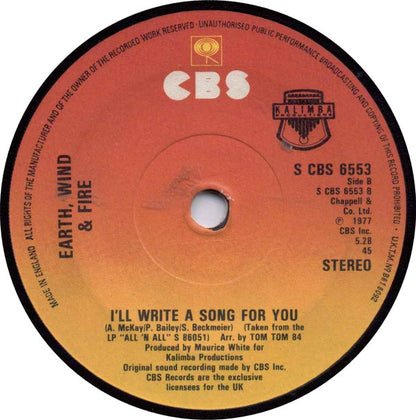 Earth, Wind & Fire : Got To Get You Into My Life (7", Single)