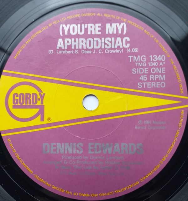 Dennis Edwards : (You're My) Aphrodisiac (7")