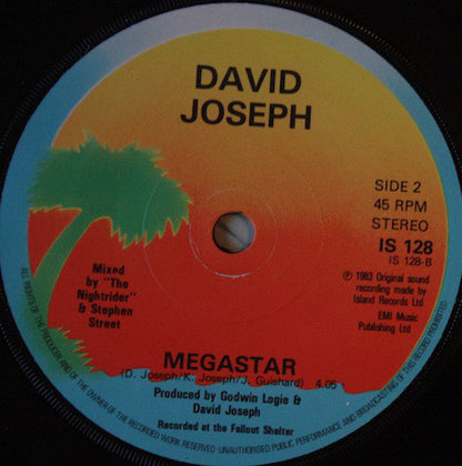 David Joseph : Be A Star (7")