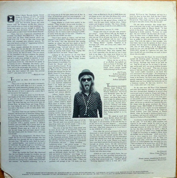 Hour Glass : The Hour Glass (2xLP, Comp, All)