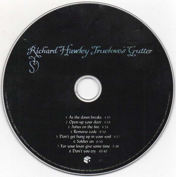 Richard Hawley : Truelove's Gutter (CD, Album, ims)