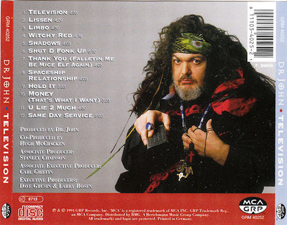 Dr. John : Television (CD, Album)