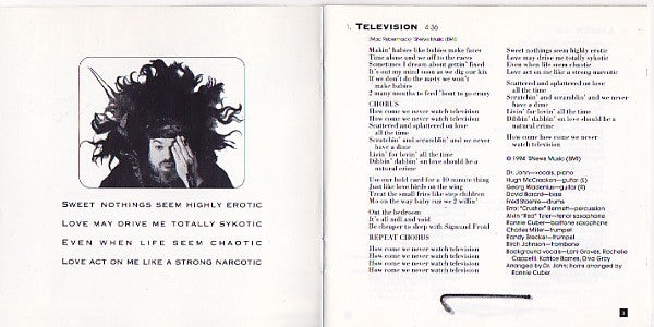 Dr. John : Television (CD, Album)