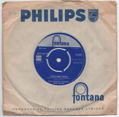 The Gregory Strings And Voices : Where The Hot Wind Blows  (7")