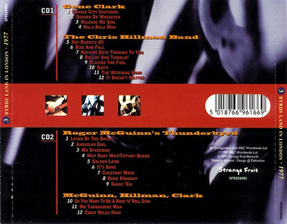 McGuinn, Clark & Hillman : 3 Byrds Land In London (2xCD, Album)